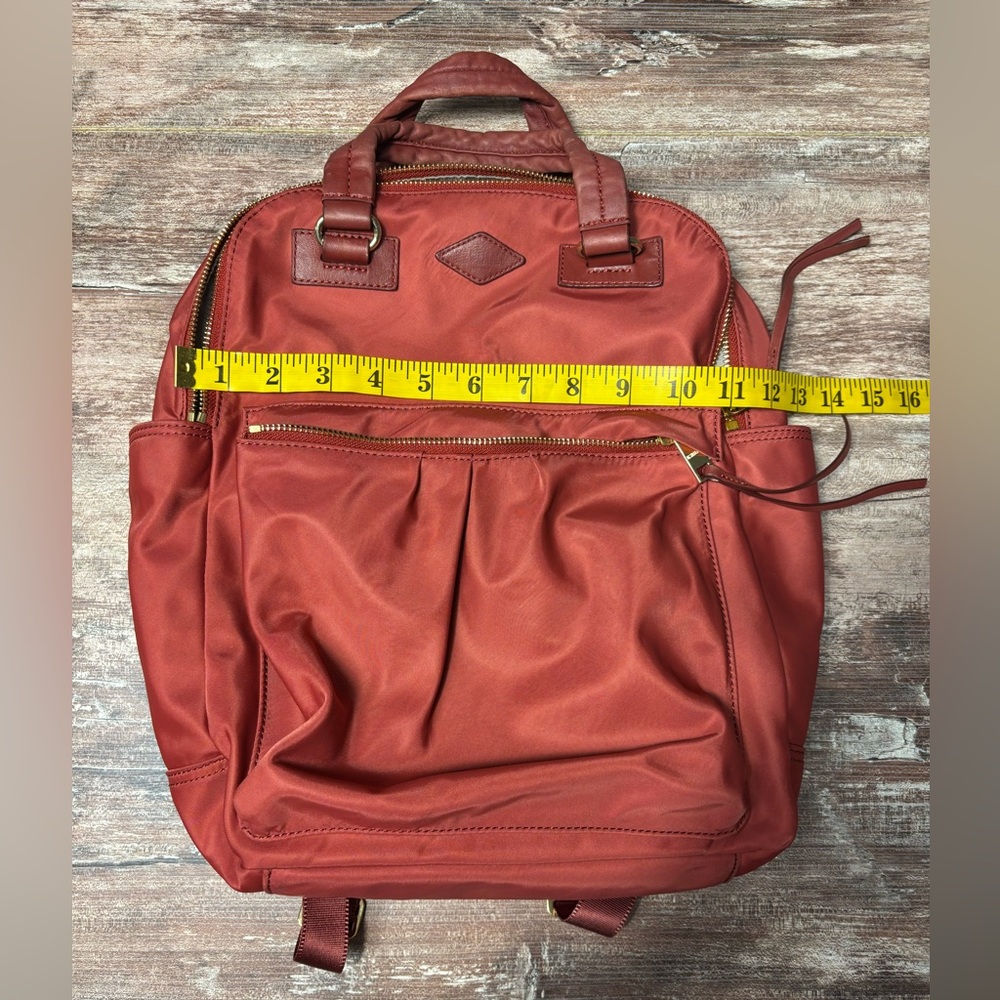 MZ Wallace | GUC Jordan Rust Backpack Multi Pocket - Picture 8 of 10